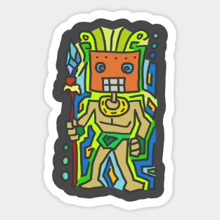 Nature Tribe Warrior Sticker